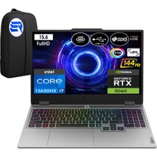 Lenovo Loq 15IRX10 83JE00J5TREP2 I7-13650HX 24GB Ram 1tb SSD RTX5060 15.6" 144Hz WIN11 Pro + Elektropasaj Çanta