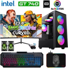 Kinger KX270 I7 4770 16GB Ram 1tb SSD 4gb GT740 23.8" 100Hz Curved Oyuncu Tavsiye Sistem