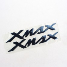 Yamaha Xmax 125/250/300 Amblem Renkli Damla Sticker Etiket Modeli