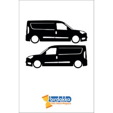 Otomobil Tasarım Oto Cam Özel Yeni Sticker Model 30 Siyah 20*8 cm