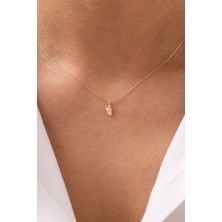 Meleğin Dokunuşu 14 Ayar Altın Kolye