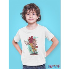Bumeta Anime One Punch Man Saitama Chibi Çizgi Film Dizi Çocuk Tişört T-Shirt