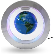 Büro Ev Ofis Hediyesi Için LED Işıklı Dünya Mini Manyetik Yerküre