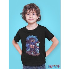 Bumeta Anime Subzero Game Ateri Chibi Çizgi Film Dizi Çocuk Tişört T-Shirt