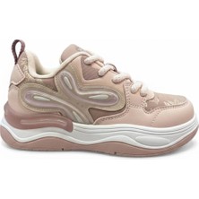 Pepino FK25-1990 Filet Ortopedi Spor Ayakkabı Gül Kurusu Pudra