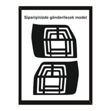 Uno Için Özel Yeni Uyumlu Aksesuar Stop Farı LED Görünümlü Folyo Kaplama Model 2