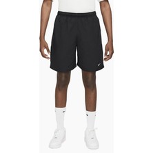 Nike Lab Solo Swoosh Erkek Spor Şort - Siyah Rahat ve Fermuarlı Cep - DM4400-010