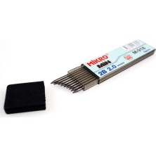 Mikro MİKRO 2.0 mm Kalın Kalem Ucu 2B 9 cm 1 Adet Siyah Renk ile Yüksek Kalite
