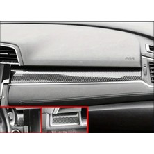 Honda Civic 2016-2021 Için 10. Nesil Panel Kaplama 11 Parça Karbon Kalın Malzeme