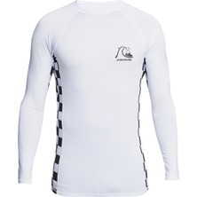 Quiksilver Arch This Ls Erkek Beyaz Lycra