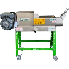 Yeşil Makina Helezonlu Şıra Makinesi (Üzüm, Nar Vb. Sıkma Makinesi) 250 kg/saat