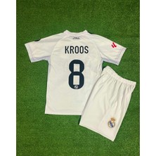 Real Madrid 2025/26 Yeni Sezon Toni Kross Iç Saha Cocuk Forması