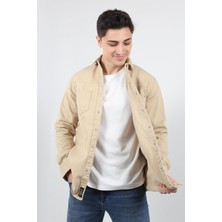 16176 Lyc Çift Cepli Kapaklı Çıtçıtlı Gömlek