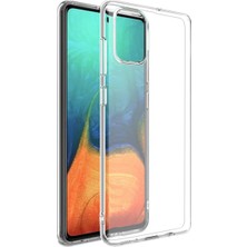 Samsung Galaxy A31 Lux Seri Premium Şeffaf Silikon Kılıf