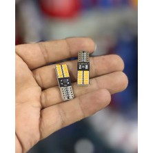 Oto 24LED Ampul 2'li Set, T10 Model 12VOLT, Fren, Park, Sinyal ve Geri Vites Lambası Vb.