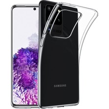 Samsung Galaxy S20 Ultra Lux Seri Premium Şeffaf Silikon Kılıf