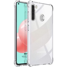 Samsung Galaxy A21 Uyumlu Darbe Emici Şeffaf Silikon Kılıf