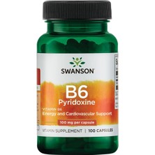 Swanson B6 100 Mg 100 Capsules