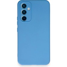Zengezur Newface Samsung Galaxy A54 5g Kılıf Nano Içi Kadife Silikon - Mavi