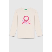 Benetton Kız Çocuk Uzun Kollu Tshirt BNT-G23331