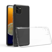 Samsung Galaxy A03 Lux Seri Kamera Korumalı Premium Şeffaf Silikon Kılıf