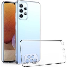 Samsung Galaxy A53 Lux Seri Kamera Korumalı Premium Şeffaf Silikon Kılıf