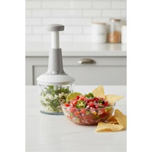 Basmali El Rondosu Sebze Meyve Doğrayıcı 1 Lt 2 Parça