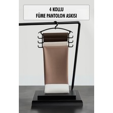 Füme Pantolon Askısı & Dolap Düzenleyici Askı