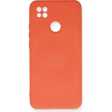 Zengezur Newface Xiaomi Redmi 9c Kılıf Nano Içi Kadife Silikon - Turuncu