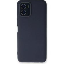 Zengezur Newface Vivo Y15S Kılıf Lansman Glass Kapak - Lacivert