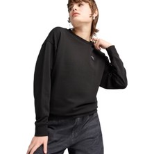Puma Ess Elevated Comfort Crew Kadın Sweat 685017-01 Black