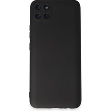 Zengezur Newface Realme C11 Kılıf Nano Içi Kadife Silikon - Siyah