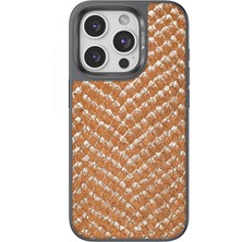 Zengezur Venco Iphone 15 Pro Viper Kapak - Kahverengi