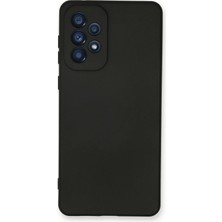 Zengezur Newface Samsung Galaxy A33 5g Kılıf Nano Içi Kadife Silikon - Siyah