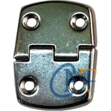 Hobi El Işçiliği Için 100ADET 30X40MM Nikel Bavul Valiz Menteşesi Seti