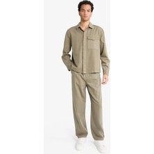 DeFacto %100 Pamuk Baggy Fit Pantolon F6129AX25AU