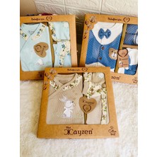 Kız ve Erkek Bebek %100 Organik Pamuklu 5'li ve 10'lu Hastane Çıkışı