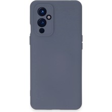 Zengezur Newface One Plus 9 Kılıf Nano Içi Kadife Silikon - Gri