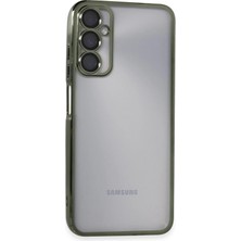 Zengezur Newface Samsung Galaxy A05S Kılıf Razer Lensli Silikon - Yeşil
