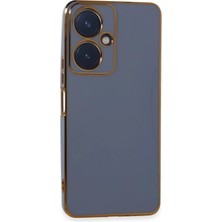 Zengezur Newface Vivo Y27 Kılıf Volet Silikon - Mavi