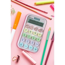 Piranha 9056 Güneş Enerjili Masaüstü Hesap Makinesi Açılı Ekran 12 Haneli Çift Güç Kaynağı