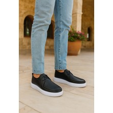 Growish GRE0179 Hakiki Floter Deri Yükse Eva Taban Spor Klasik Koku Yapmaz Business Tarz Ayakkabı