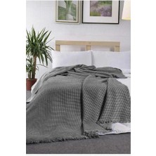 Lora Tek Kişilik Tek Pike 160X210 cm Antrasit