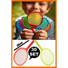 HYD 30'lu Set Mini Boy 16 cm Plastik Raket Eğlenceli Tasarım Karne Hediyesi Doğum Günü Hediyesi