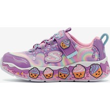 Skechers Cupcake Cutie Büyük Kız Çocuk Mor Spor Ayakkabı 303627L Lvmt