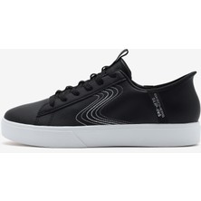 Skechers Eden Lx - Royal Stride Kadın Siyah Sneakers 185008 Bkw