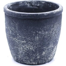 Olven Saksı Orta Boy Antrasit