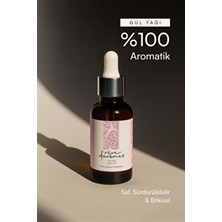 Rêve D’arômes 20 ml Aromatik Gül Yağı Hassas Ciltler İçin Yenileyici ve Nemlendirici Etki