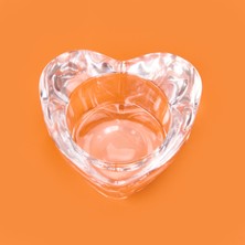 Evidea Deco Heart Mumluk - Şeffaf -6,8X2X8 cm
