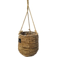 Santo Askılı Orta Boy Hasır Saksı